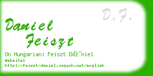 daniel feiszt business card